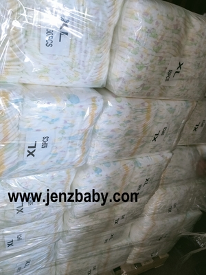 China 2021 A grade breathablity surface   baby diaper in china supplier