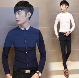 China High Quality And Lowest Price Of Retail Man Shirt's Stock FASHION FASHION supplier