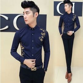 China High Quality And Lowest Price Of Retail Man Shirt's Stock FASHION FASHION supplier