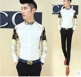 China High Quality And Lowest Price Of Retail Man Shirt's Stock FASHION FASHION supplier