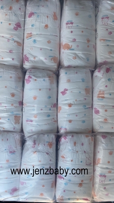 China 2021 A grade good quality cheapest baby diaper in china supplier