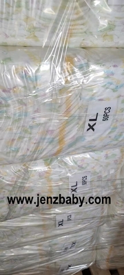 China 2021 A grade breathablity surface  magic cube baby diaper in china supplier