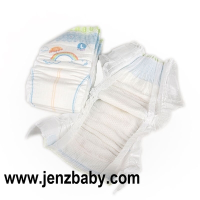 China 2022 Soft Cotton OEM Supplies Breathable Soft Nappies Disposable Baby Diaper supplier